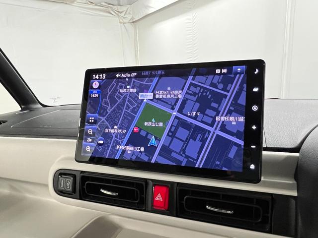 ムーヴキャンバスストライプスGターボ 走行31844キロ/車検整備付/ナビ一年保証・走行距離無制限 フルセグナビ Bluetooth バックカメラ ドラレコ ETC オートライト LEDヘッドライト シートヒーター 両側電動スライドドア(埼玉県)の中古車