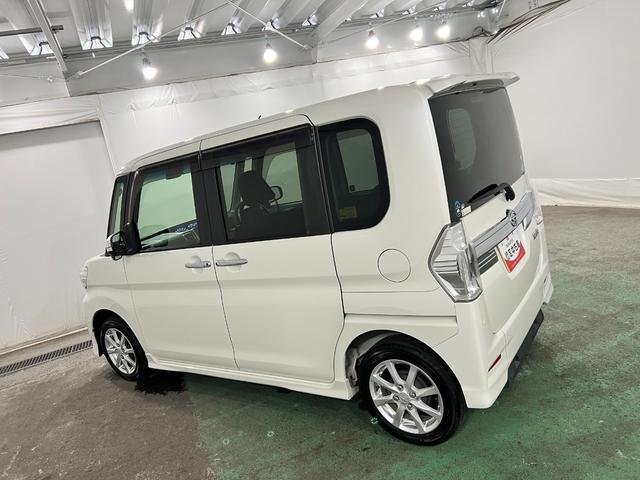 タントスローパーカスタムＸ　ＳＡII　リヤシート付き仕様一年保証・走行距離無制限　走行９７３０３キロ　車検整備付　ＣＤチューナー　オートライト　ＬＥＤヘッドライト　アイドリングストップ　両側電動スライドドア　ＥＴＣ（埼玉県）の中古車
