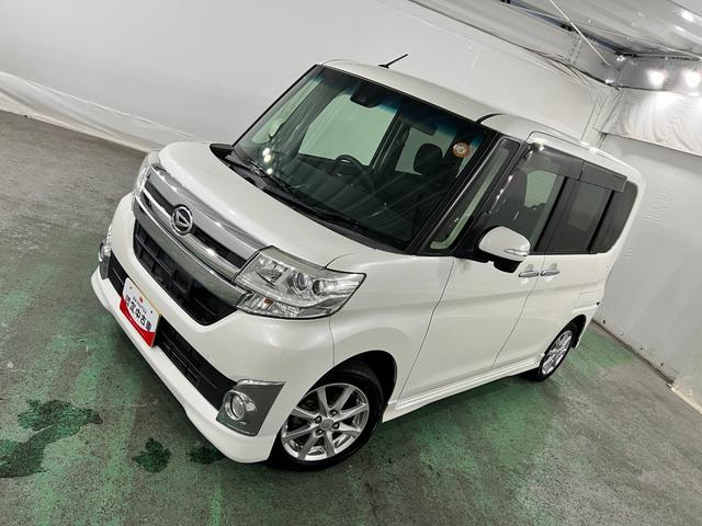 タントスローパーカスタムＸ　ＳＡII　リヤシート付き仕様一年保証・走行距離無制限　走行９７３０３キロ　車検整備付　ＣＤチューナー　オートライト　ＬＥＤヘッドライト　アイドリングストップ　両側電動スライドドア　ＥＴＣ（埼玉県）の中古車