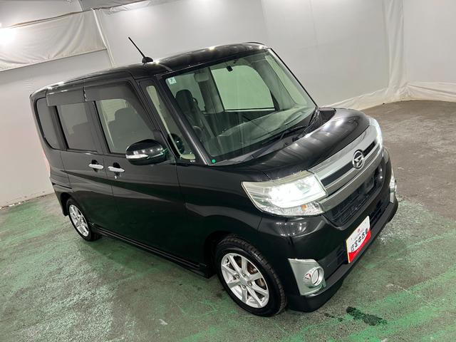 タントカスタムX SA 走行81331キロ/LEDヘッドランプ1年保証距離無制限 走行距離81331キロ ワンセグナビ バックカメラ ブルートゥース 純正マット LEDヘッドランプ アイドリングストップ 片側電動スライドドア(埼玉県)の中古車