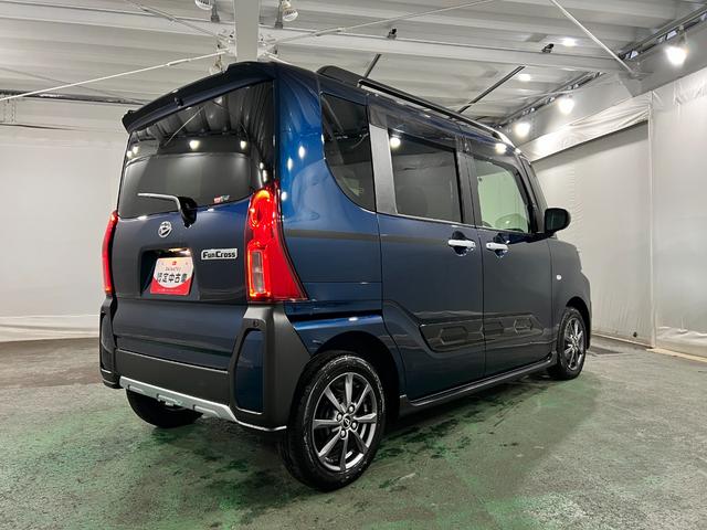タントファンクロス 走行11813キロ/ディスプレイOD/Bカメラワンオーナー 禁煙車 一年保証・走行距離無制限 ディスプレイオーディオ Bluetooth バックカメラ ドラレコ ETC オートライト LEDヘッドライト シートヒーター 両側電動スライドドア(埼玉県)の中古車