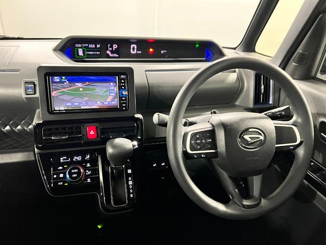 タントカスタムX 軽雹害/車検整備付/走行78206キロ/純正ナビ1年保証距離無制限 走行距離78206キロ 純正フルセグナビ バックカメラ ドラレコ 純正マット サイドエアバッグ LEDヘッドランプ アイドリングストップ シートヒーター 両側電動スライドドア(東京都)の中古車