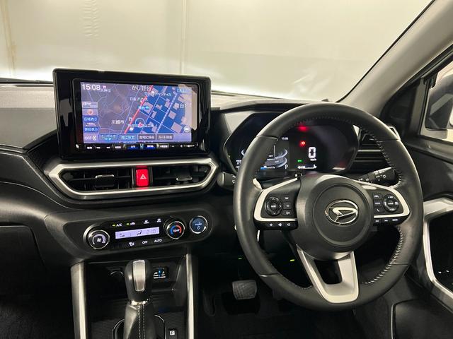 ロッキープレミアムG HEV 走行30370キロ/9型ナビ/ドラレコ1年保証距離無制限 走行距離30370キロ 純正フルセグナビ パノラマモニター ドラレコ ブルートゥース 純正マット サイドエアバッグ LEDヘッドランプ アイドリングストップシートヒーター(埼玉県)の中古車
