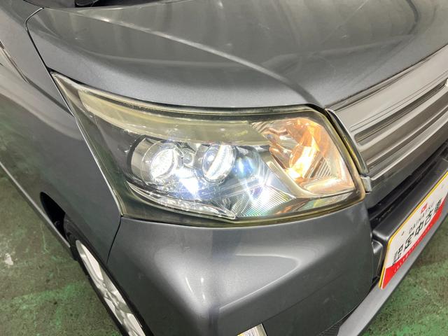 ムーヴカスタムXリミテッドSA 走行9722キロ/車検整備付/ナビ一年保証・走行距離無制限 タイヤ4本交換 車検整備付 ワンセグナビ バックカメラ オートライト LEDヘッドライト アイドリングストップ(埼玉県)の中古車