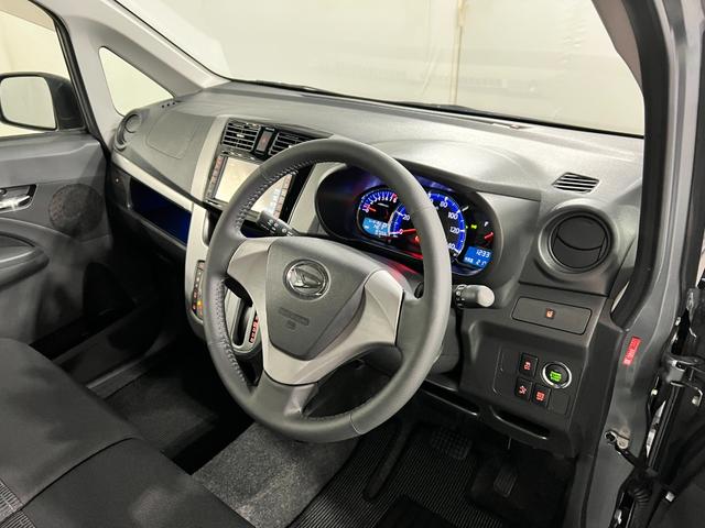 ムーヴカスタムXリミテッドSA 走行9722キロ/車検整備付/ナビ一年保証・走行距離無制限 タイヤ4本交換 車検整備付 ワンセグナビ バックカメラ オートライト LEDヘッドライト アイドリングストップ(埼玉県)の中古車