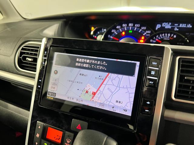 タントカスタムX トップエディションSAIII ナビ ドラレコワンオーナー 点検記録簿あり 1年保証距離無制限 スマアシ 走行距離83012キロ フルセグナビ バックカメラ ドラレコ 純正マッ トLEDヘッドランプ シートヒーター 片側電動スライドドア(埼玉県)の中古車