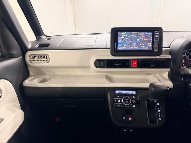 ムーヴキャンバスストライプスG 走行12315キロ/車検整備付/フルセグナビ1年保証・走行距離無制限 フルセグナビ ドラレコ バックカメラ サイドエアバック クリアランスソナー オートライト LEDヘッドライト シートヒーター 両側電動スライドドア(埼玉県)の中古車
