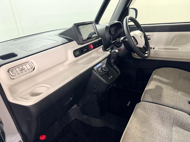 ムーヴキャンバスストライプスG 走行12315キロ/車検整備付/フルセグナビ1年保証・走行距離無制限 フルセグナビ ドラレコ バックカメラ サイドエアバック クリアランスソナー オートライト LEDヘッドライト シートヒーター 両側電動スライドドア(埼玉県)の中古車