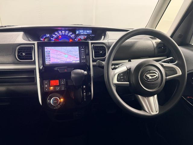 タント 中古車 カスタムＸ　ＳＡＩＩ　走行４６６７１キロ／ナビ／バックカメラ１年保証距離無制限　走行距離４６６７１キロ　フルセグナビ　バックカメラ　純正マット　助手席エアバッグ　ＬＥＤヘッドランプ　アイドリングストップ　片側電動スライドドア　オート格納式ドアミラー