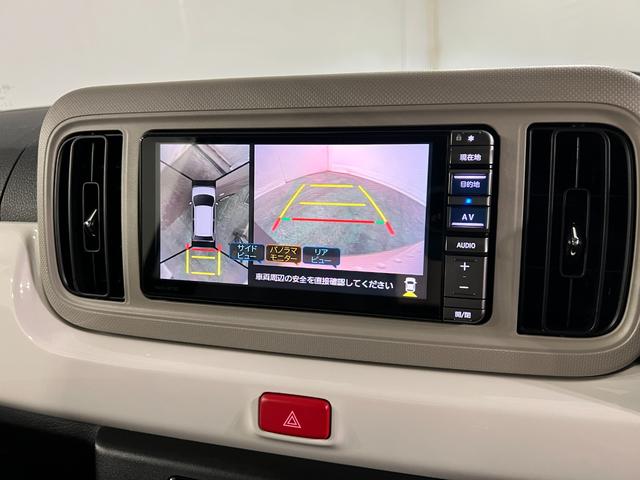 ミラトコットG SAIII 走行13904キロ/車検整備付/ナビ一年保証・走行距離無制限 フルセグナビ Bluetooth 全周囲カメラ ドラレコ クリアランスソナー オートライト LEDヘッドライト アイドリングストップ シートヒーター(埼玉県)の中古車
