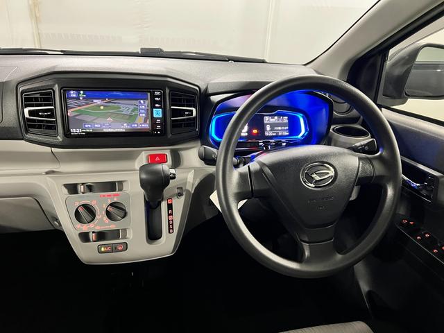 ミライースX リミテッドSAIII 走行8110キロ/車検整備付/ナビワンオーナー 禁煙車 純正7インチナビ Bluetooth バックカメラ ドラレコ ETC クリアランスソナー オートライト LEDヘッドライト(埼玉県)の中古車