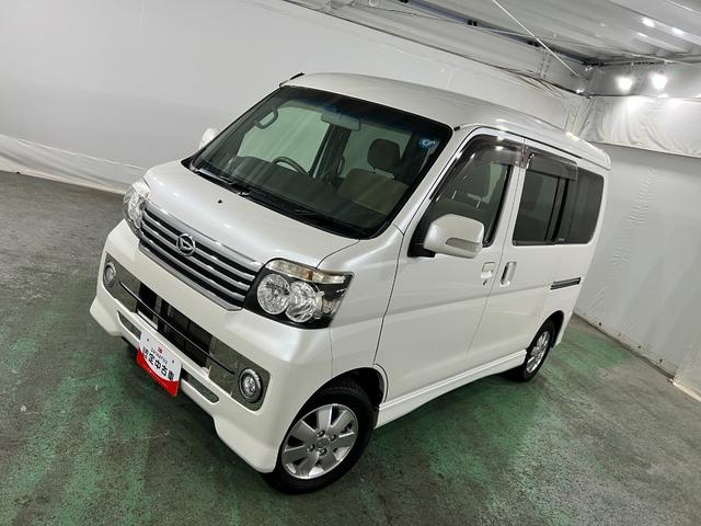 アトレーワゴンカスタムターボRSリミテッド 走行63318キロ/4WD一年保証・走行距離無制限 フルセグナビ Bluetooth バックカメラ ETC HIDヘッドライト 片側電動スライドドア(埼玉県)の中古車