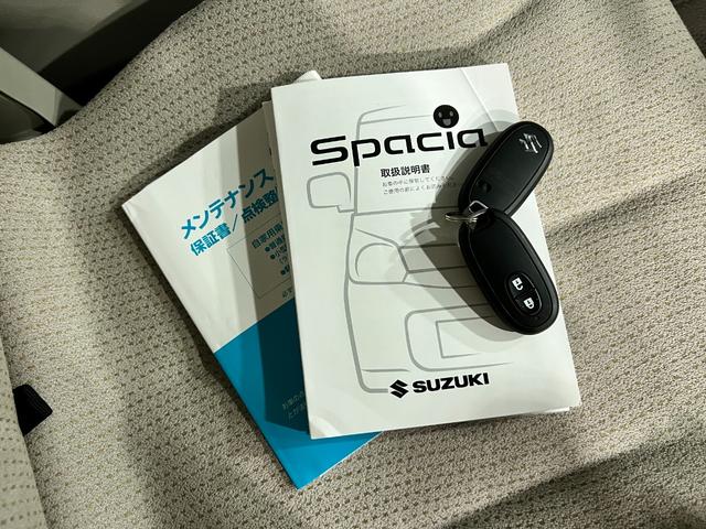 スペーシアＧ　走行５１６７０キロ／シートヒーター／純正マット１年保証距離無制限　走行距離５１６７０キロ　純正カーペットマット　助手席エアバック　アイドリングストップ　シートヒーター　オートエアコン（埼玉県）の中古車
