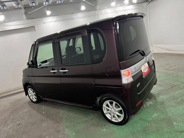タントカスタムＸ　車検整備付／走行３２２５０キロ／純正マット１年保証距離無制限　走行距離３２２５０キロ　ワンセグナビ　バックカメラ　純正マット　助手席エアバッグ　ＨＩＤヘッドランプ　アイドリングストップ　片側電動スライドドア（埼玉県）の中古車