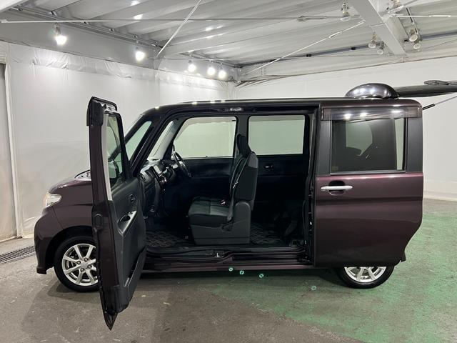 タントカスタムＸ　車検整備付／走行３２２５０キロ／純正マット１年保証距離無制限　走行距離３２２５０キロ　ワンセグナビ　バックカメラ　純正マット　助手席エアバッグ　ＨＩＤヘッドランプ　アイドリングストップ　片側電動スライドドア（埼玉県）の中古車