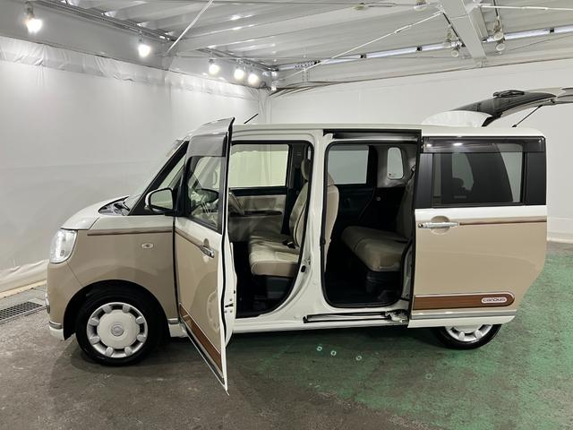 ムーヴキャンバスＧメイクアップＶＳ　ＳＡIII　走行５４７３９キロ／ナビ一年保証・走行距離無制限　フルセグナビ　全周囲カメラ　ドラレコ　ＥＴＣ　オートライト　ＬＥＤヘッドライト　シートヒーター　両側電動スライドドア（埼玉県）の中古車