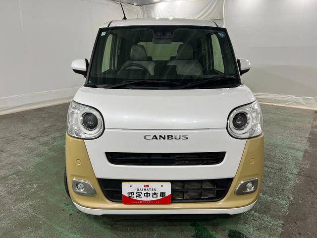 ムーヴキャンバスストライプスG 走行19173キロ/純正ナビ/ドラレコ1年保証距離無制限 走行距離19173キロ 純正フルセグナビ バックカメラ 純正マット サイドエアバッグ LEDヘッドランプ アイドリングストップ シートヒーター 両側電動スライドドア(埼玉県)の中古車