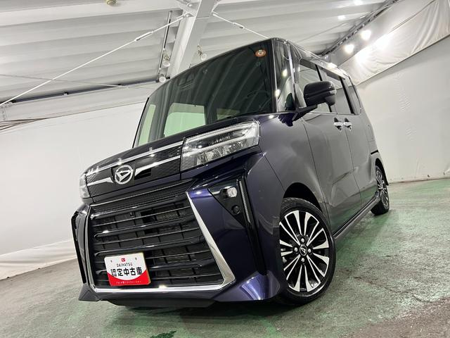 タントカスタムＲＳ　走行１３５７４キロ／ナビ／全周囲カメラ／ＥＴＣ一年保証・走行距離無制限　フルセグナビ　Ｂｌｕｅｔｏｏｔｈ　全周囲カメラ　ドラレコ　ＥＴＣ　クリアランスソナー　オートライト　ＬＥＤヘッドライト　シートヒーター　両側電動スライドドア（埼玉県）の中古車
