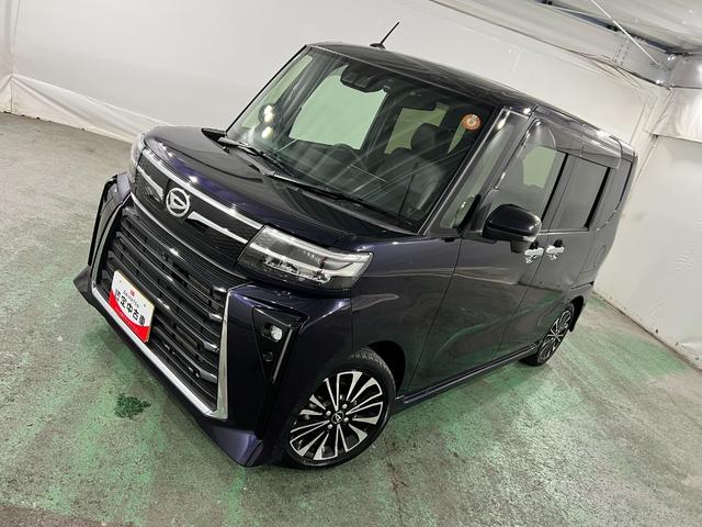 タントカスタムＲＳ　走行１３５７４キロ／ナビ／全周囲カメラ／ＥＴＣ一年保証・走行距離無制限　フルセグナビ　Ｂｌｕｅｔｏｏｔｈ　全周囲カメラ　ドラレコ　ＥＴＣ　クリアランスソナー　オートライト　ＬＥＤヘッドライト　シートヒーター　両側電動スライドドア（埼玉県）の中古車