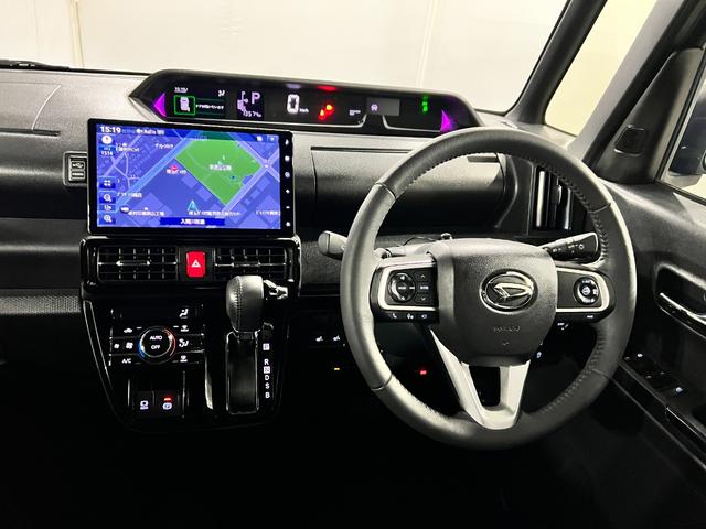 タントカスタムＲＳ　走行１３５７４キロ／ナビ／全周囲カメラ／ＥＴＣ一年保証・走行距離無制限　フルセグナビ　Ｂｌｕｅｔｏｏｔｈ　全周囲カメラ　ドラレコ　ＥＴＣ　クリアランスソナー　オートライト　ＬＥＤヘッドライト　シートヒーター　両側電動スライドドア（埼玉県）の中古車