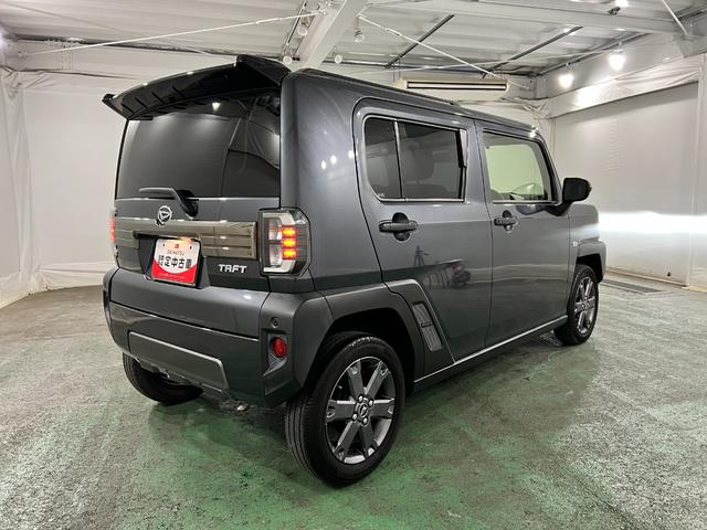 タフトGターボ ダーククロムベンチャー 走行19960キロ/ナビ1年保証距離無制限 走行距離19960キロ 純正フルセグナビ バックカメラ ドラレコ 純正マット サイドエアバッグ LEDヘッドランプ アイドリングストップ シートヒーター(埼玉県)の中古車