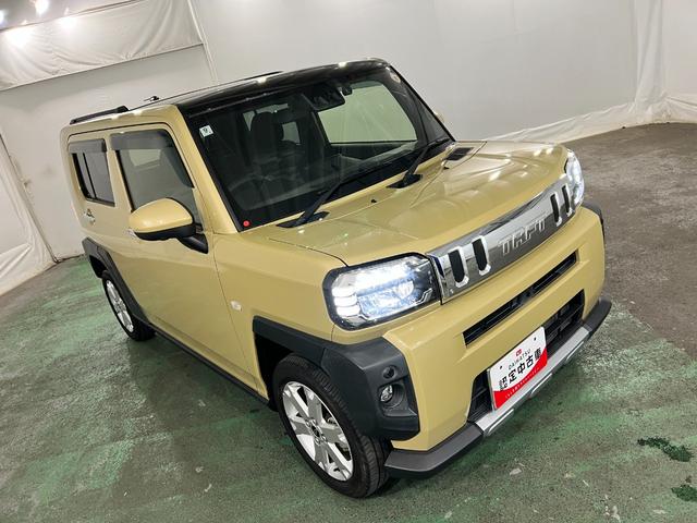 タフトGターボ クロムベンチャー 走行38153キロ/純正ナビ1年保証距離無制限 走行距離38153キロ 純正ナビ パノラマモニター 純正マット サイドエアバッグ LEDヘッドランプ アイドリングストップ シートヒーター(埼玉県)の中古車