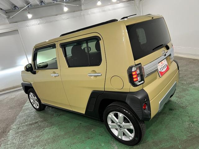 タフトGターボ クロムベンチャー 走行38153キロ/純正ナビ1年保証距離無制限 走行距離38153キロ 純正ナビ パノラマモニター 純正マット サイドエアバッグ LEDヘッドランプ アイドリングストップ シートヒーター(埼玉県)の中古車