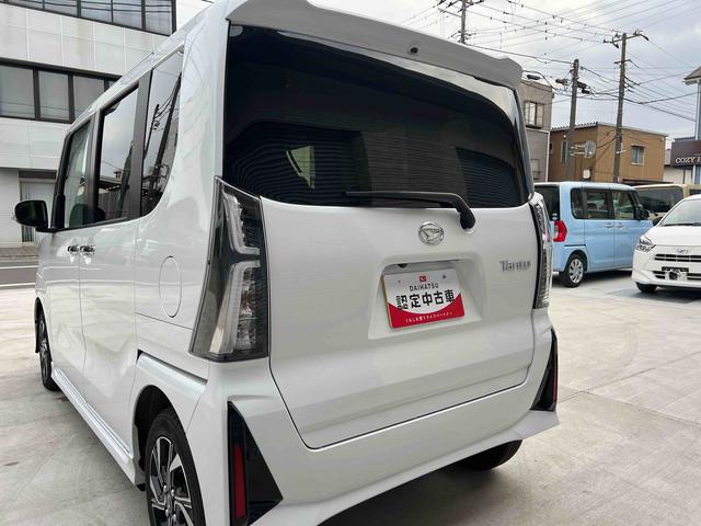 タントカスタムXバックカメラ 両側電動スライドドア シートヒーター 電動パーキングブレーキ LEDヘッドライト&フォグランプ オートライト 上下2段調節式デッキボード コーナーセンサー 衝突被害軽減ブレーキ(千葉県)の中古車
