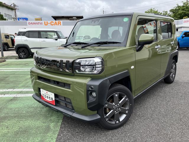 タフトＧターボ純正メモリーナビ　バックカメラ　ＣＤ　ＴＶコントロールキット　ターボ車　衝突回避支援ブレーキ　誤発進抑制装置　アイドリングストップ　スマートキー　プッシュボタンスタート　盗難防止装置イモビライザー（千葉県）の中古車