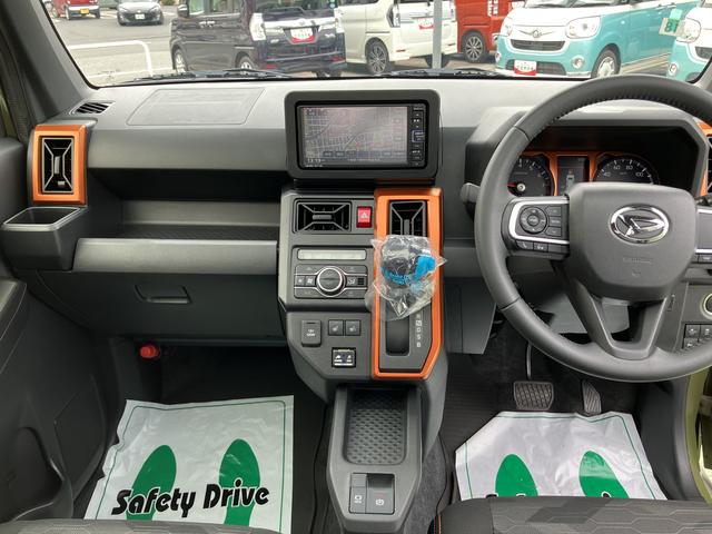 タフトＧターボ純正メモリーナビ　バックカメラ　ＣＤ　ＴＶコントロールキット　ターボ車　衝突回避支援ブレーキ　誤発進抑制装置　アイドリングストップ　スマートキー　プッシュボタンスタート　盗難防止装置イモビライザー（千葉県）の中古車