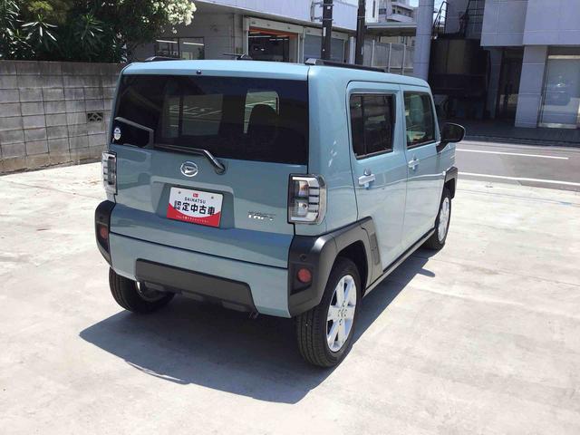 タフトＧガラスルーフ　ルーフレール　１５インチアルミ　シートヒーター　ＬＥＤヘッドライト＆フォグランプ　バックカメラ　電動駐車ブレーキ　衝突被害軽減ブレーキ　コーナーセンサー（千葉県）の中古車