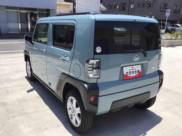 タフトＧガラスルーフ　ルーフレール　１５インチアルミ　シートヒーター　ＬＥＤヘッドライト＆フォグランプ　バックカメラ　電動駐車ブレーキ　衝突被害軽減ブレーキ　コーナーセンサー（千葉県）の中古車