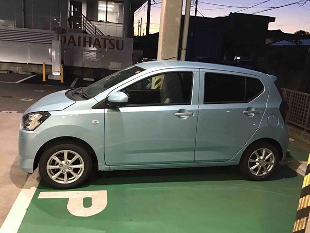 ミライースＧ　ＳＡIII１４インチアルミ　ＬＥＤヘッドライト　リヤワイパー　スマートキー　シートヒーター　オート格納ドアミラー　運転席シートリフター　オートライト　横滑り防止装置　コーナーセンサー　衝突被害軽減ブレーキ（千葉県）の中古車