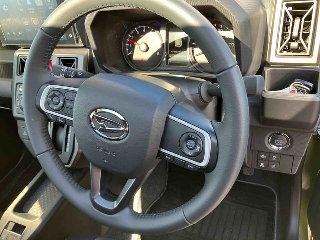 タフトＧターボ　ダーククロムベンチャースマホ連携ディスプレイオーディオ／電動パーキングブレーキ／キーフリー／スマートアシスト／コーナーセンサー／スカイフィールトップ／アダプティブクルーズコントロール／シートヒーター／アルミホイール（千葉県）の中古車