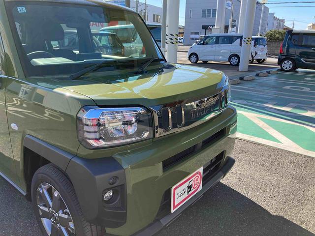 タフトＧターボ　ダーククロムベンチャースマホ連携ディスプレイオーディオ／電動パーキングブレーキ／キーフリー／スマートアシスト／コーナーセンサー／スカイフィールトップ／アダプティブクルーズコントロール／シートヒーター／アルミホイール（千葉県）の中古車