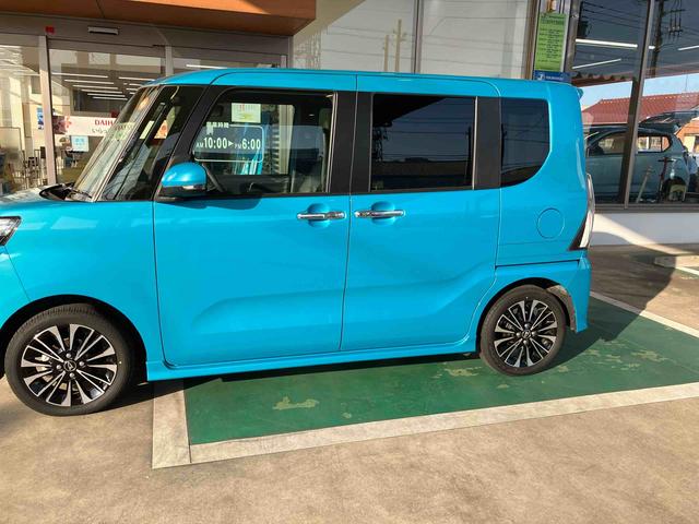 タントカスタムＲＳ９インチディスプレイオーディオ／バックカメラ／ステアリングスイッチ／両側電動スライドドア／セキュリティアラーム／スマートアシスト／オートエアコン／ＬＥＤヘッドライト／コーナーセンサー／スマートキー（千葉県）の中古車