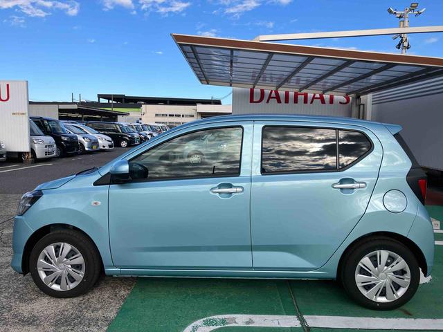 ミライースＸ　ＳＡIII衝突回避支援ブレーキ、オートハイビーム、車線逸脱警報機能、キーレスエントリー、マニュアルエアコン、ＬＥＤヘッドライト、電動格納ドアミラー、コーナーセンサー、リアワイパー、アクセサリーソケット（１２Ｖ）（千葉県）の中古車