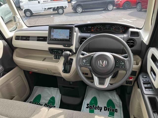 Ｎ−ＢＯＸＧ・Ｌホンダセンシングナビ／ブルートゥース／ＵＳＢ／ＤＩＳＣ／Ｂカメラ　ＥＴＣ　前後Ｄレコ　左パワースライドドア／右スライドドアイージークローザー　ＬＥＤヘッドランプ　アダプティブクルーズコントロール　衝突被害軽減ブレーキ（千葉県）の中古車