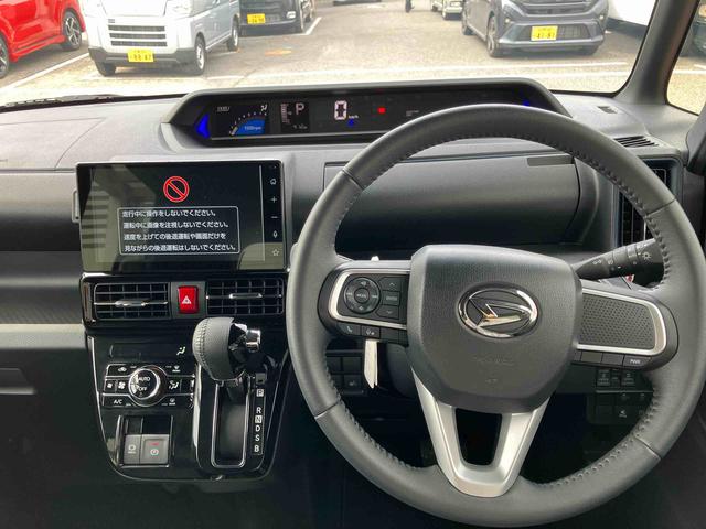 タントカスタムＲＳ９インチディスプレイオーディオ、バックカメラ、衝突回避支援ブレーキ、電動パーキングブレーキ、ブレーキホールド、ＬＥＤヘッドライト・フォグランプ、オートハイビーム、コーナーセンサー、両側電動スライド（千葉県）の中古車