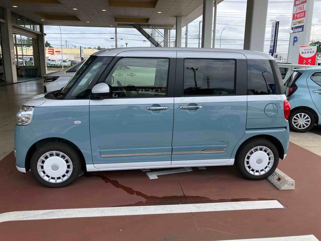 ムーヴキャンバスストライプスＧ次世代スマアシ／シートーヒーター／ホッとカップホルダー／両側パワースライドドア／ＬＥＤヘッドランプ、フォグラランプ／コーナーセンサー／ＳＲＳエアバック／バックモニター／キーフリーシステム（千葉県）の中古車
