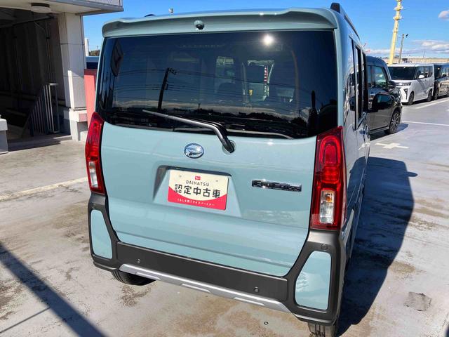 タントファンクロスルーフレール　バックカメラ　両側電動スライドドア　１４インチアルミ　ＬＥＤヘッド＆フォグランプ　シートヒーター　電動駐車ブレーキ　オートライト　上下２段調節式デッキボード　衝突被害軽減ブレーキ（千葉県）の中古車