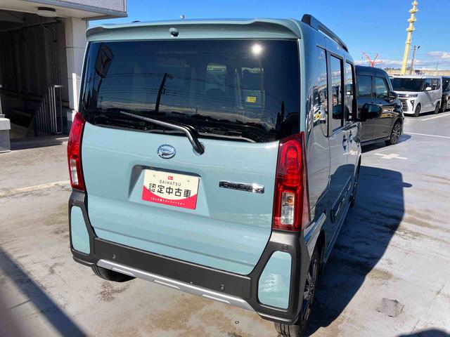 タントファンクロスルーフレール　バックカメラ　両側電動スライドドア　１４インチアルミ　ＬＥＤヘッド＆フォグランプ　シートヒーター　電動駐車ブレーキ　オートライト　上下２段調節式デッキボード　衝突被害軽減ブレーキ（千葉県）の中古車
