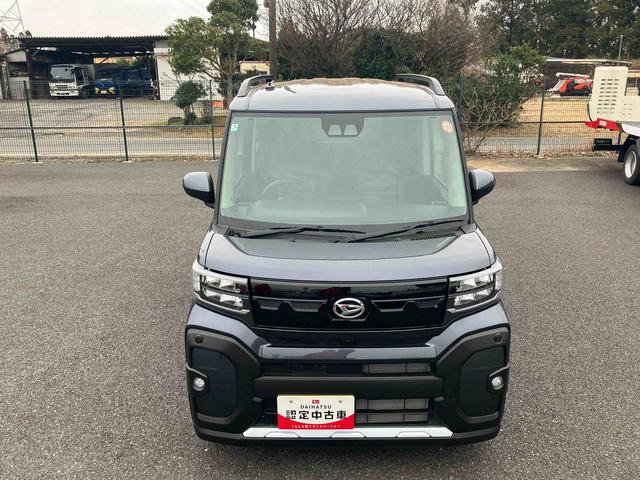 タントファンクロスターボ次世代スマアシ／ＬＥＤヘッドランプ＆フォグランプ／１５インチアルミホイール／両側パワースライドドア／前席シートヒーター／後席シートバックテーブル／バックモニター／カーテンシールドエアバック／ターボ（千葉県）の中古車