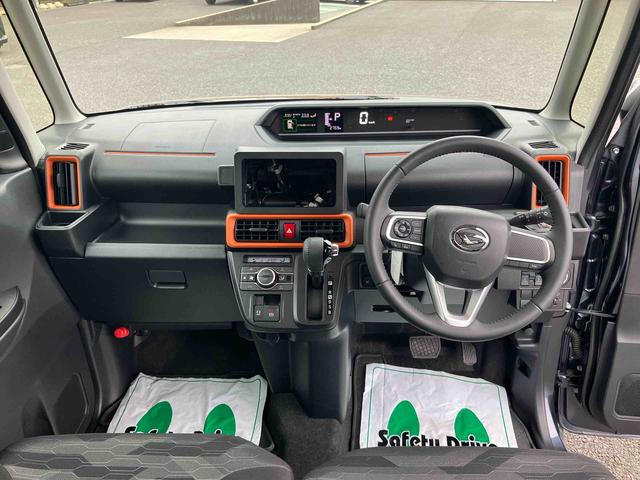 タントファンクロスターボ次世代スマアシ／ＬＥＤヘッドランプ＆フォグランプ／１５インチアルミホイール／両側パワースライドドア／前席シートヒーター／後席シートバックテーブル／バックモニター／カーテンシールドエアバック／ターボ（千葉県）の中古車