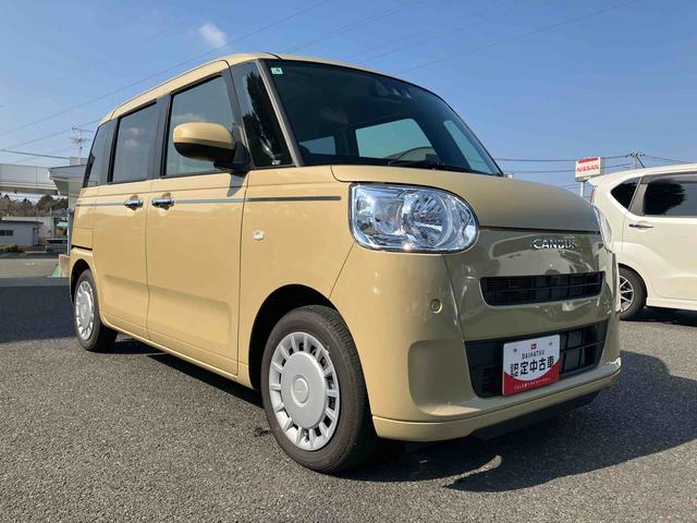 ムーヴキャンバスセオリーＸスマアシ／ハロゲンヘッドライト／オートハイビーム／１４インチホイール／両側自動スライドドア／コーナーセンサー／ベンチシート／サイドエアバック／カーテンシールドＡＢ／キーフリーシステム／プライバシーガラ（千葉県）の中古車