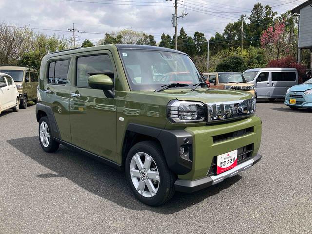 タフトＧ　クロムベンチャースマアシ／スカイフィールトップ／コーナーセンサー／１５インチアルミホイール／アイドリングストップ／前席シートヒーター／電動パーキング／オートエアコン／バックモニター／ＵＳＢ充電／ＬＥＤヘッドランプ（千葉県）の中古車