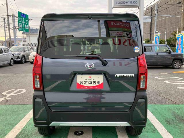 タントファンクロスターボ両側電動スライドドア LEDヘッドライト&フォグランプ ルーフレール 15インチアルミ シートヒーター 電動駐車ブレーキ バックカメラ ステアリングスイッチ 衝突被害軽減ブレーキ(千葉県)の中古車