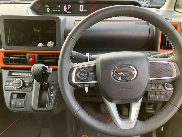 タントファンクロスターボ両側電動スライドドア　ＬＥＤヘッドライト＆フォグランプ　ルーフレール　１５インチアルミ　シートヒーター　電動駐車ブレーキ　バックカメラ　ステアリングスイッチ　衝突被害軽減ブレーキ（千葉県）の中古車