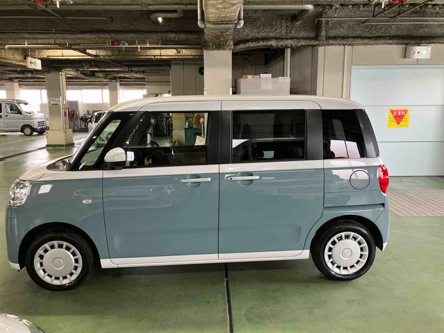 ムーヴキャンバスストライプスＸ両側電動スライドドア／コーナーセンサー／衝突回避支援システム／横滑り防止装置／オートライト／オートエアコン／電動格納ミラー（千葉県）の中古車