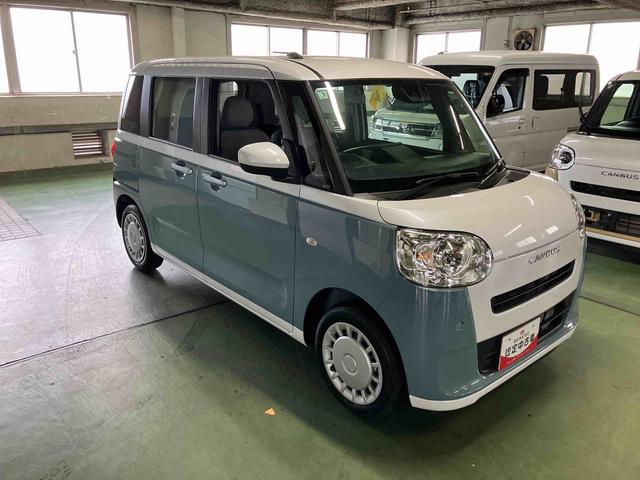 ムーヴキャンバスストライプスＸ両側電動スライドドア／コーナーセンサー／衝突回避支援システム／横滑り防止装置／オートライト／オートエアコン／電動格納ミラー（千葉県）の中古車